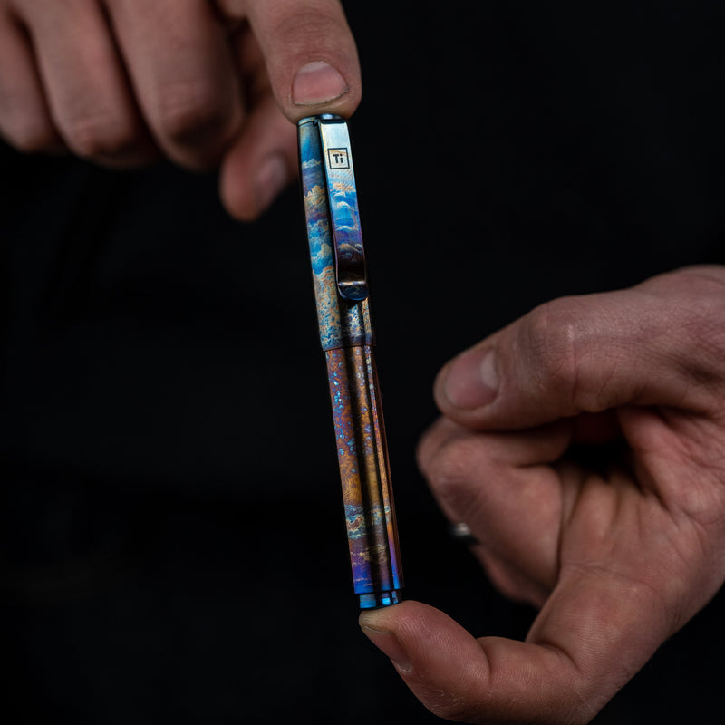 Flame Anodized Fountain EDC *Limited Release*