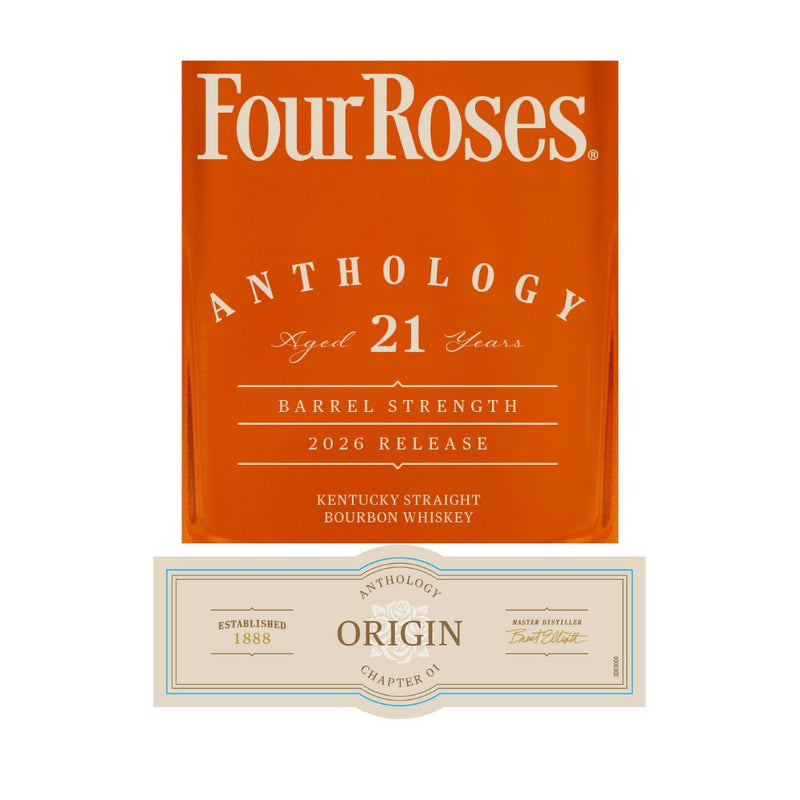 Four Roses Anthology 21 Year Old Bourbon 2026 Release Chapter 01: Origin