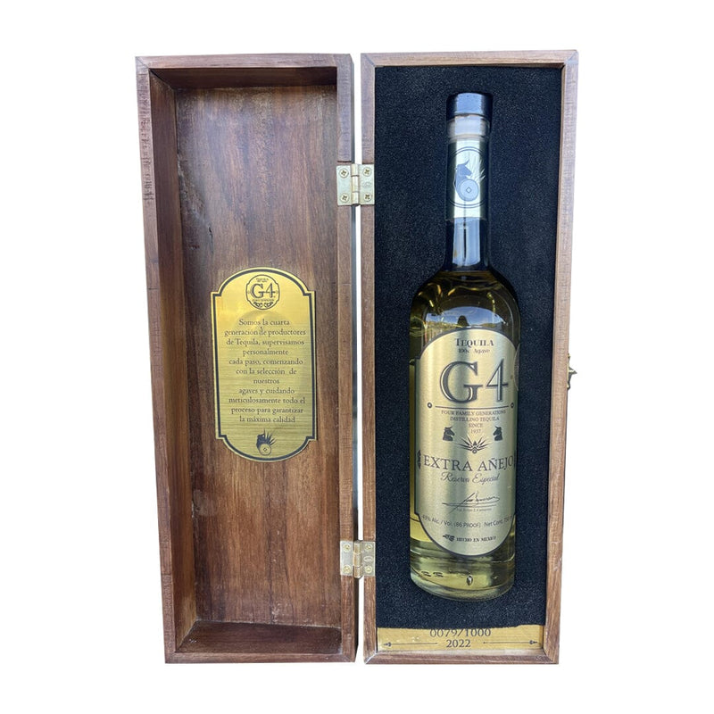 G4 Tequila 6 Year Old Extra Anejo