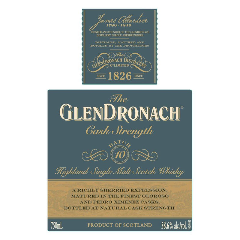 Glendronach Batch 10 Cask Strength