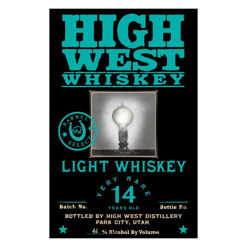 High West 14 Years Old Light Whiskey