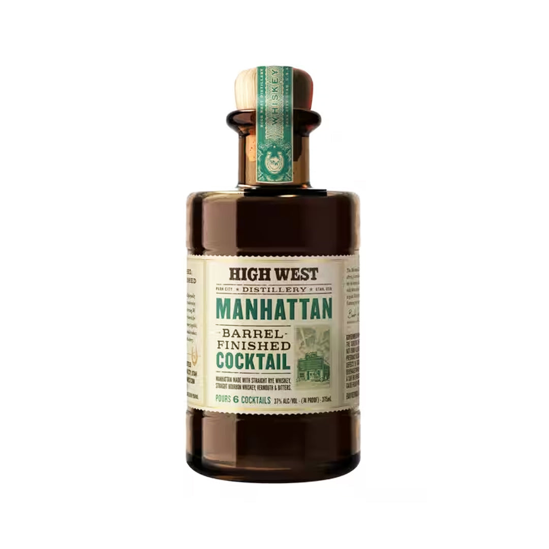 Buy High West Distillery Manhattan Barrel Finished Cocktail 375ML ...