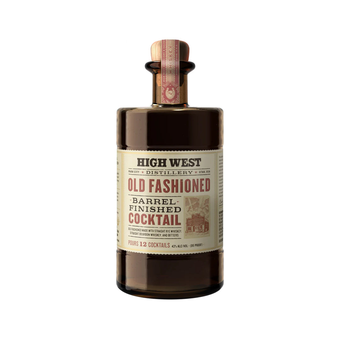 Buy High West Distillery Old Fashioned Barrel Finished Cocktail 375ML ...