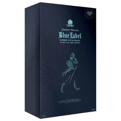 Johnnie Walker Blue Label Limited Edition Design Gift Set With Crystal Glasses