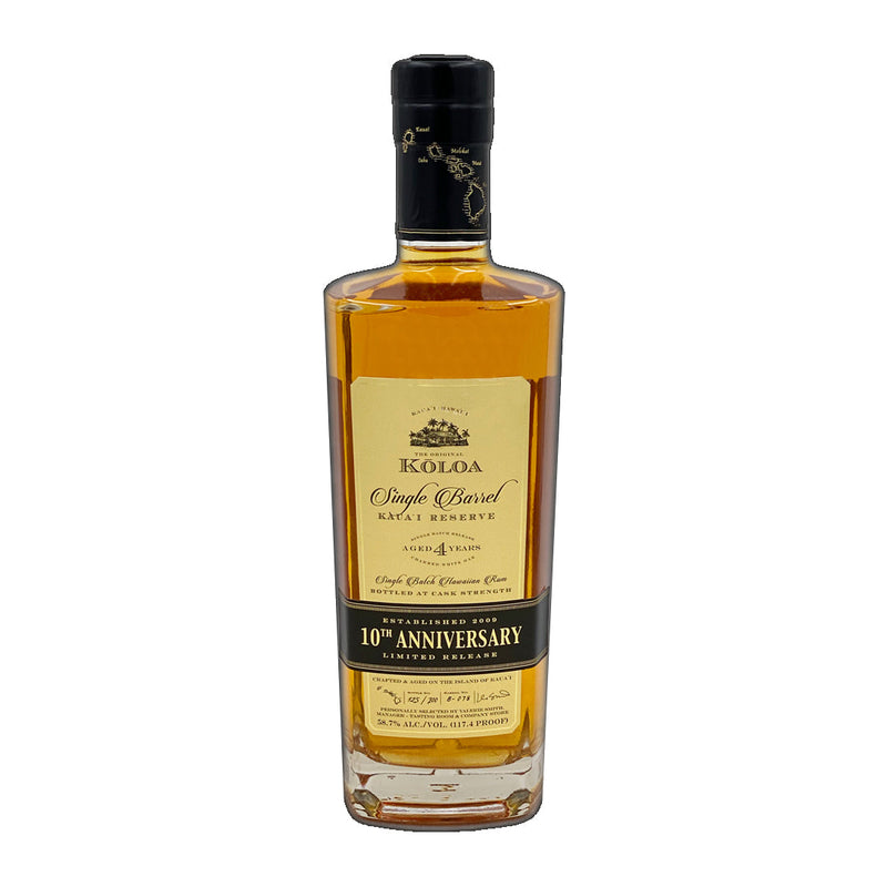 Koloa Kauai 10th Anniversary Single Barrel Rum