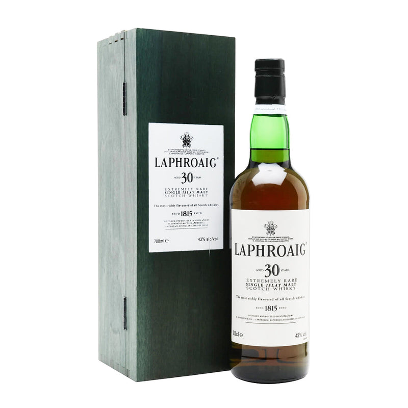 Laphroaig 30 Year Old Extremely Rare Single Islay Malt Scotch Whisky