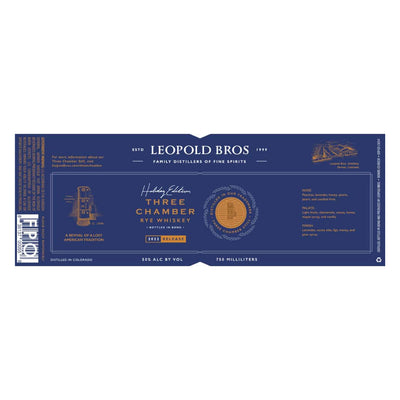 Leopold Bros. Three Chamber Whiskey Holiday Edition 2022