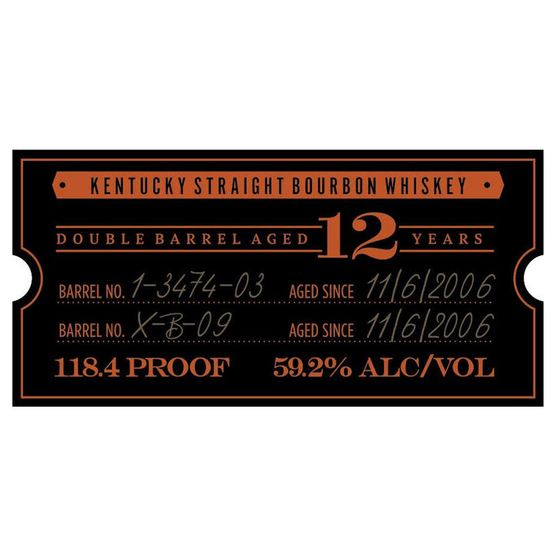 Lux Row Distillers 12 Year Old Double Barreled Bourbon