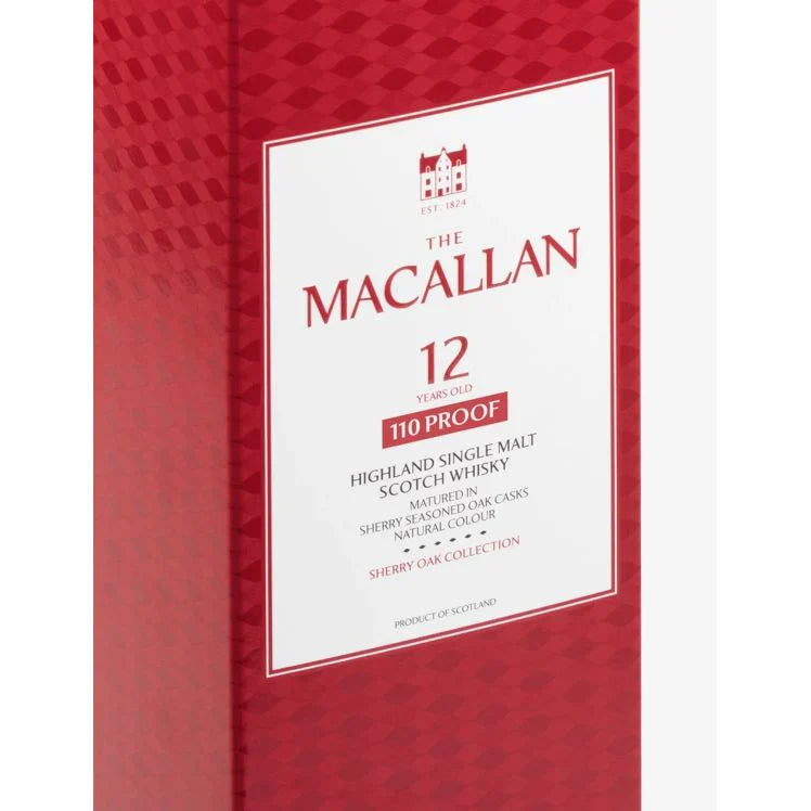 The Macallan 12 Year Sherry Oak Cask 110 Proof
