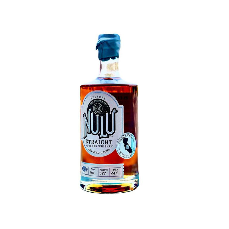 Nulu Straight Bourbon Whiskey Non Chill Filtered