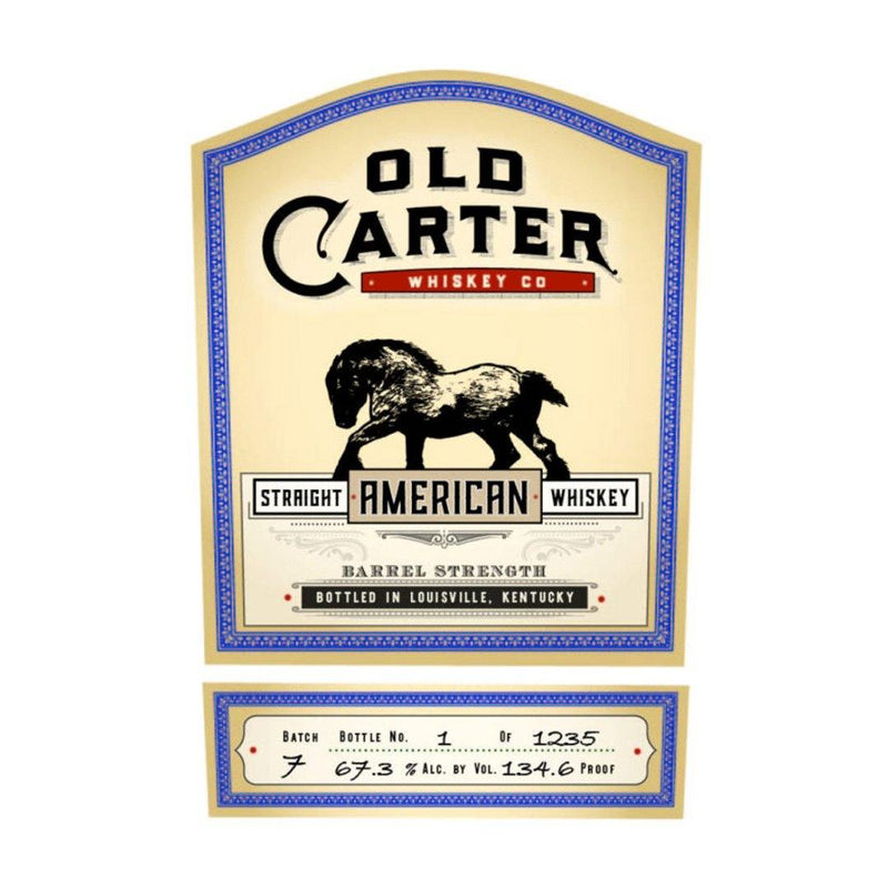 Old Carter Barrel Strength Batch 7
