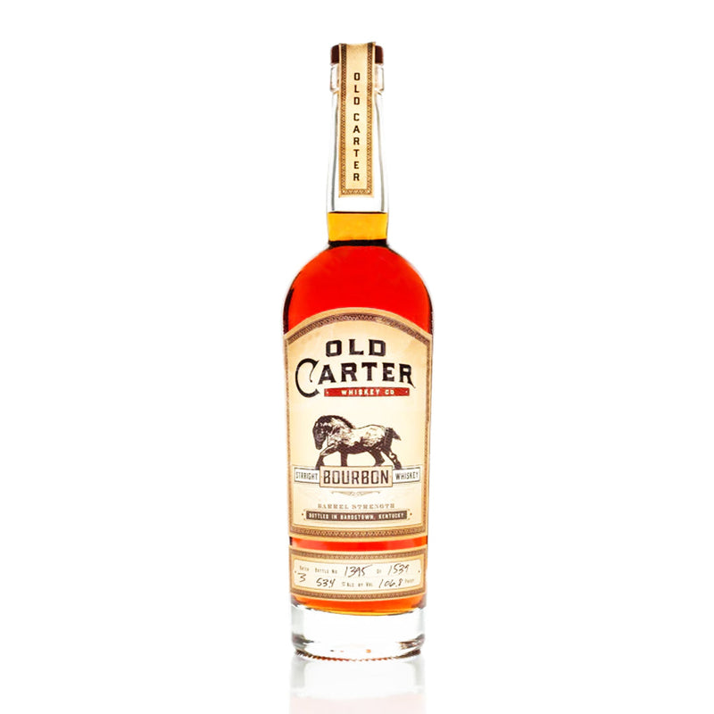 Old Carter Straight Bourbon Whiskey Barrel Strength Batch 
