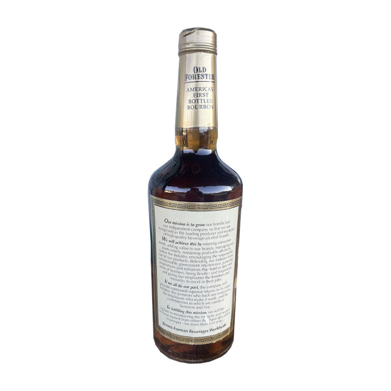 Old Forester- Brown-Forman-Beverages Worldwide Meeting 6/12/94 - 86 proof