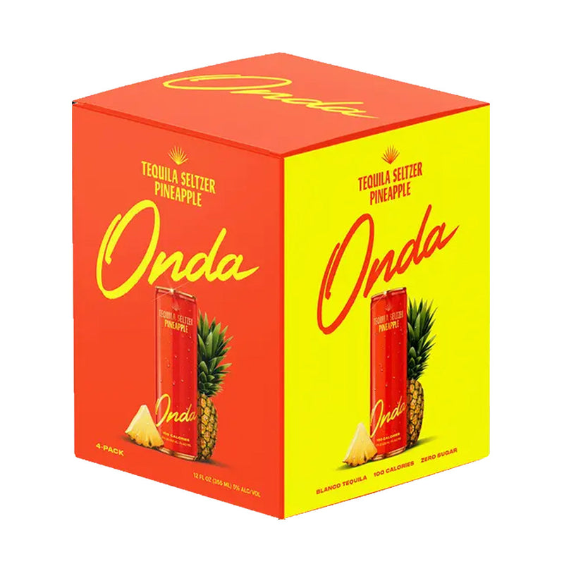 Onda Pineapple Tequila Seltzer 4PK