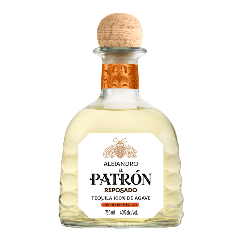 Patron Reposado Personalized Label