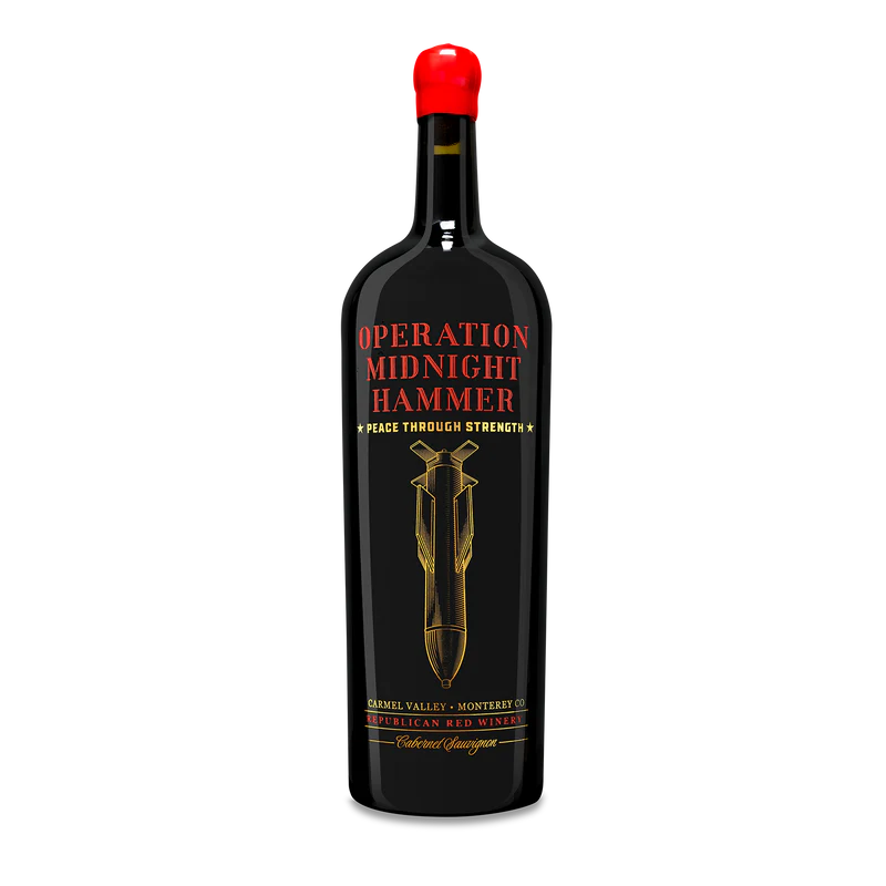 Republican Red Winery Operation Midnight Hammer Cabernet Sauvignon