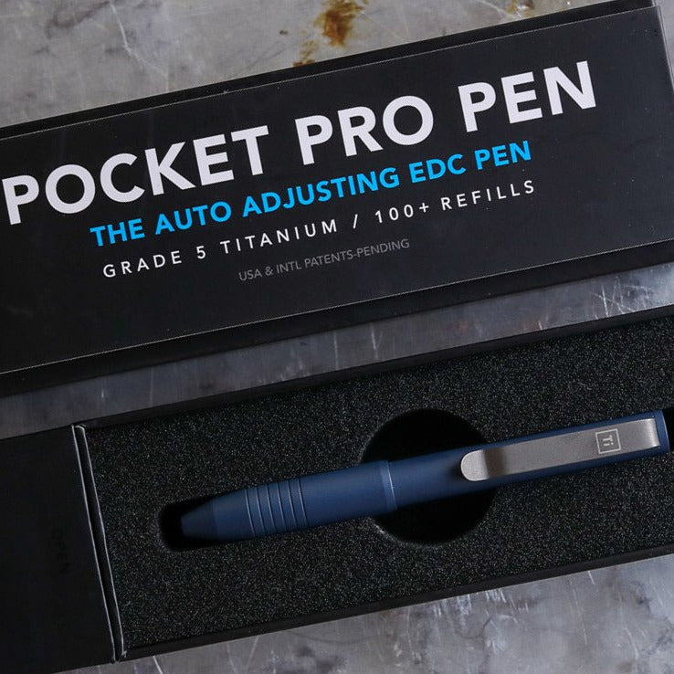 Blue Cerakote Ti Pocket Pro *Limited Release*