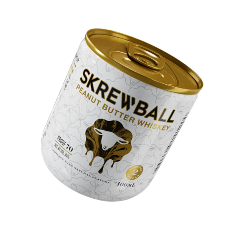 Skrewball Peanut Butter Whiskey 100ml Cans (24-Pack)