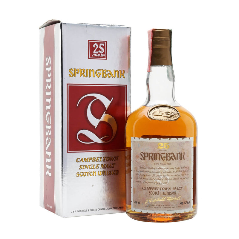 Springbank 25 Year Old 1980s Vintage Bottling