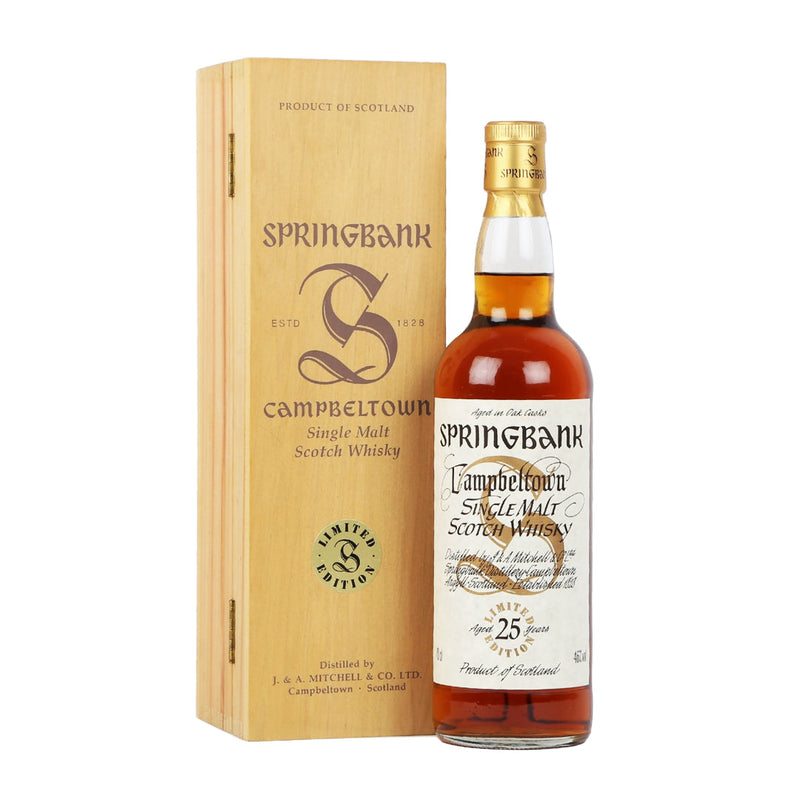 Springbank Millennium Series Limited Edition 25 Year Old Single Malt Scotch Whisky