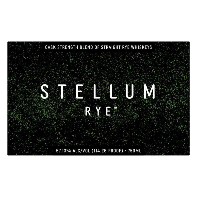 Stellum Cask Strength Rye Black