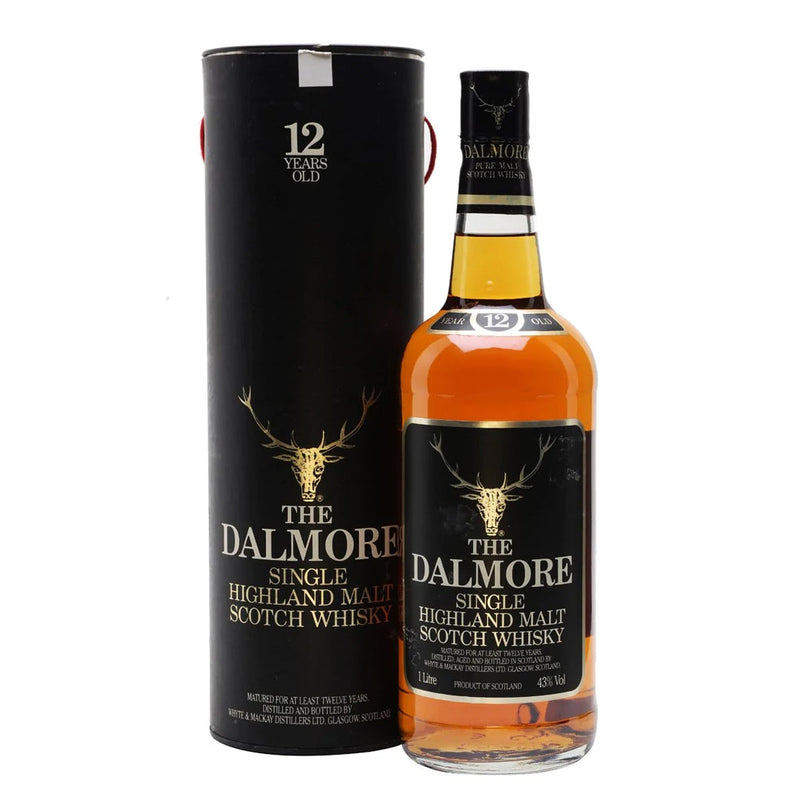 The Dalmore 12 Year Old 1970s Bottling Single Highland Malt Scotch Whisky 750 ML