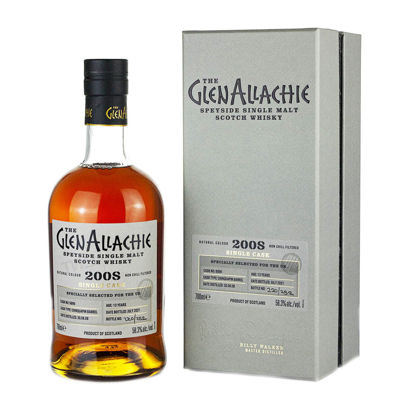 The GlenAllachie 13 Year Old 2008 Chinquapin Cask