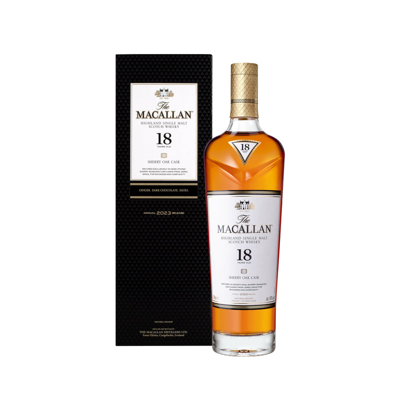 The Macallan 18 Year Old Sherry Oak