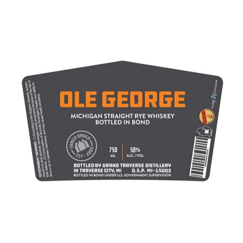 Traverse City Old George Straight Rye