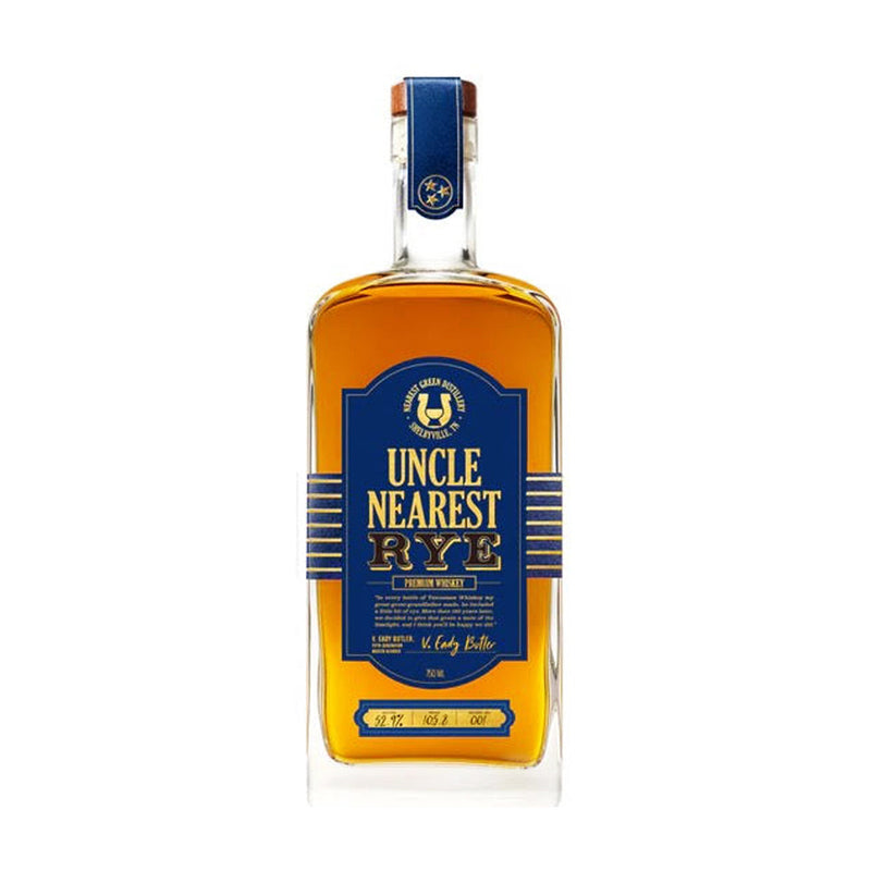 Uncle Nearest Single Barrel Rye Whiskey