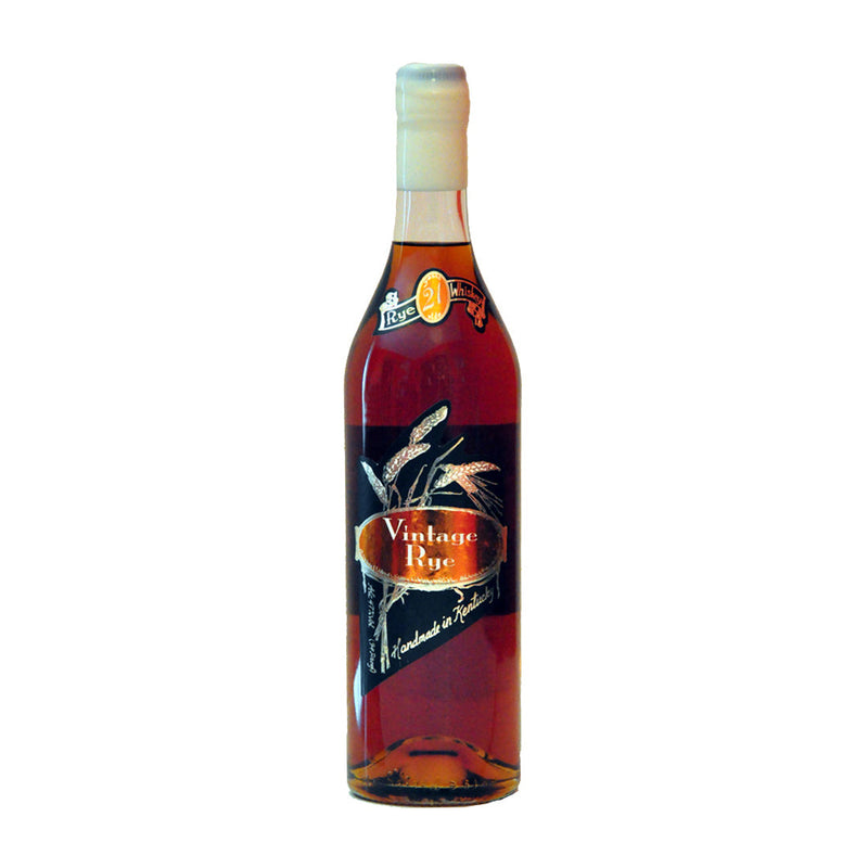 Vintage Rye 21 Year Old Whiskey Produced by Willett Distillery