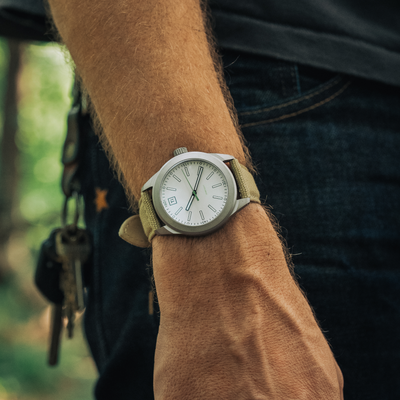 Ti Base Line Field Watch