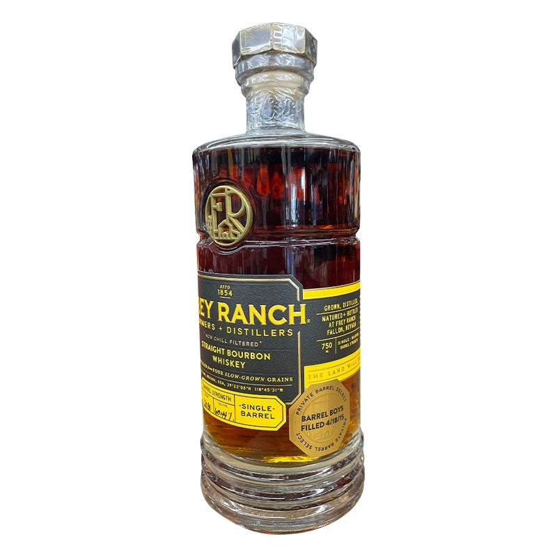 Frey Ranch "SDBB" Single Barrel Barrel Strength "Black and Yellow"