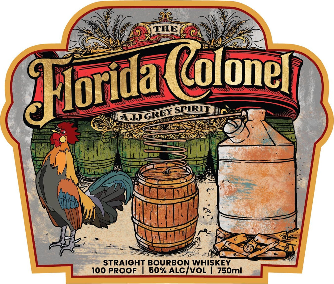 Buy The Florida Colonel A JJ Grey Spirit Straight Bourbon Whiskey Buy The Florida Colonel A JJ Grey Spirit Straight Bourbon Whiskey