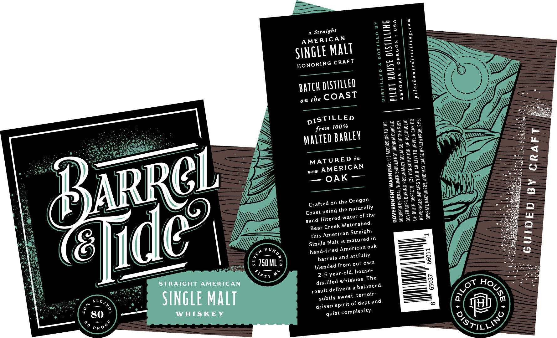 Buy Barrel & Tide Straight American Single Malt Whiskey Oregon® Online ...
