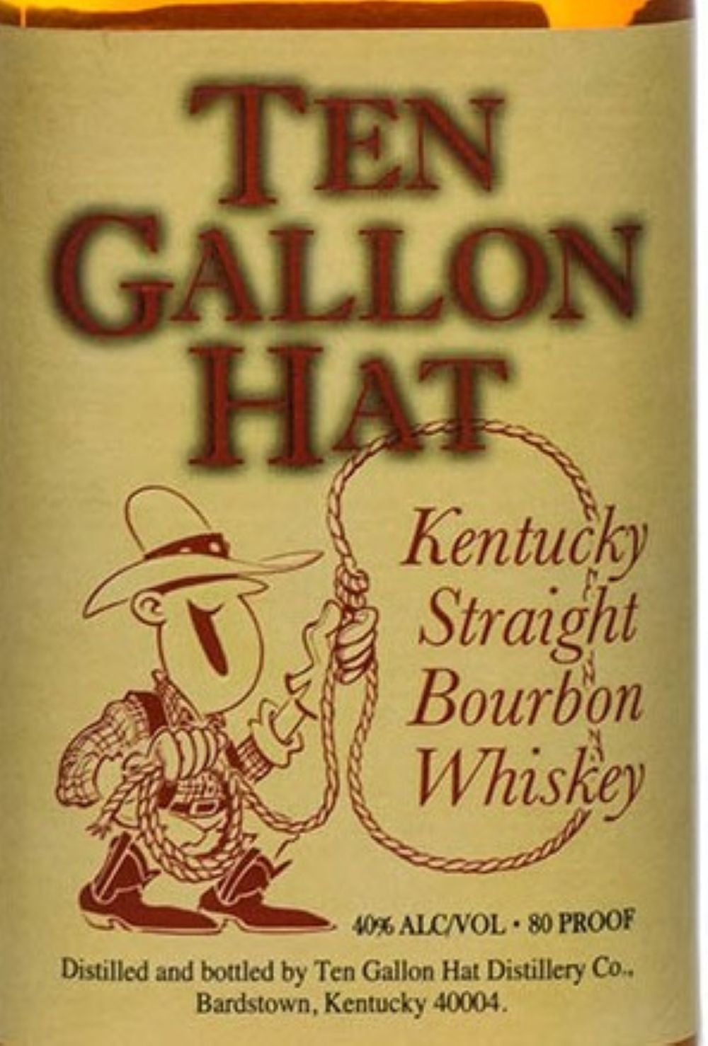 Buy Ten Gallon Hat Kentucky Straight Bourbon Whiskey® Online | Kentucky ...