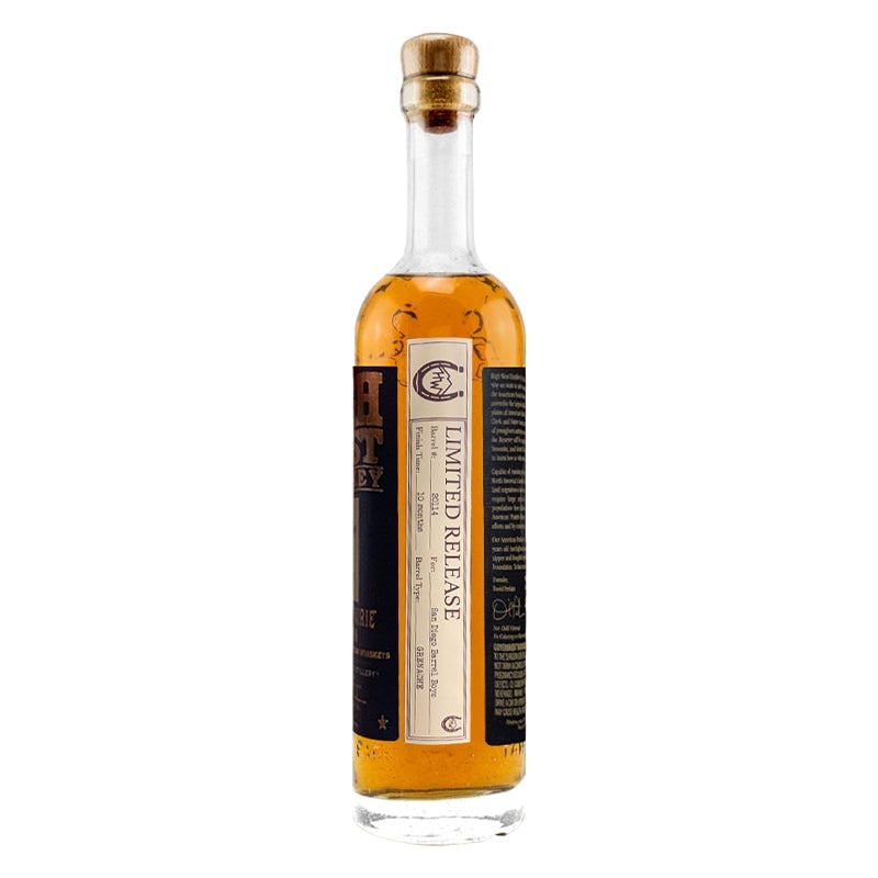 High West American Prairie "SDBB" Grenache Barrel Finish Pick