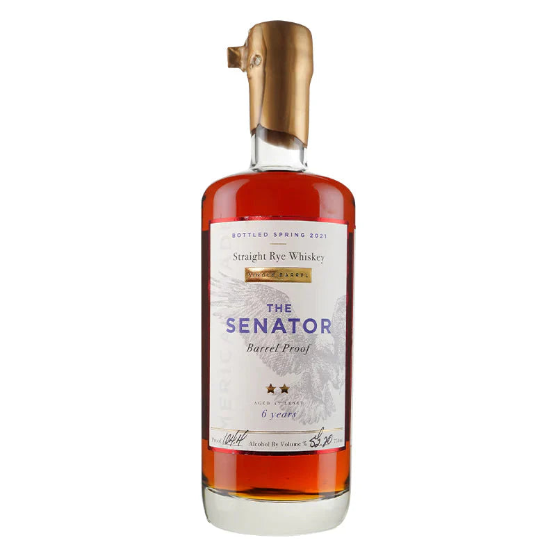 The Senator Single Barrel 6 Year Rye 2021