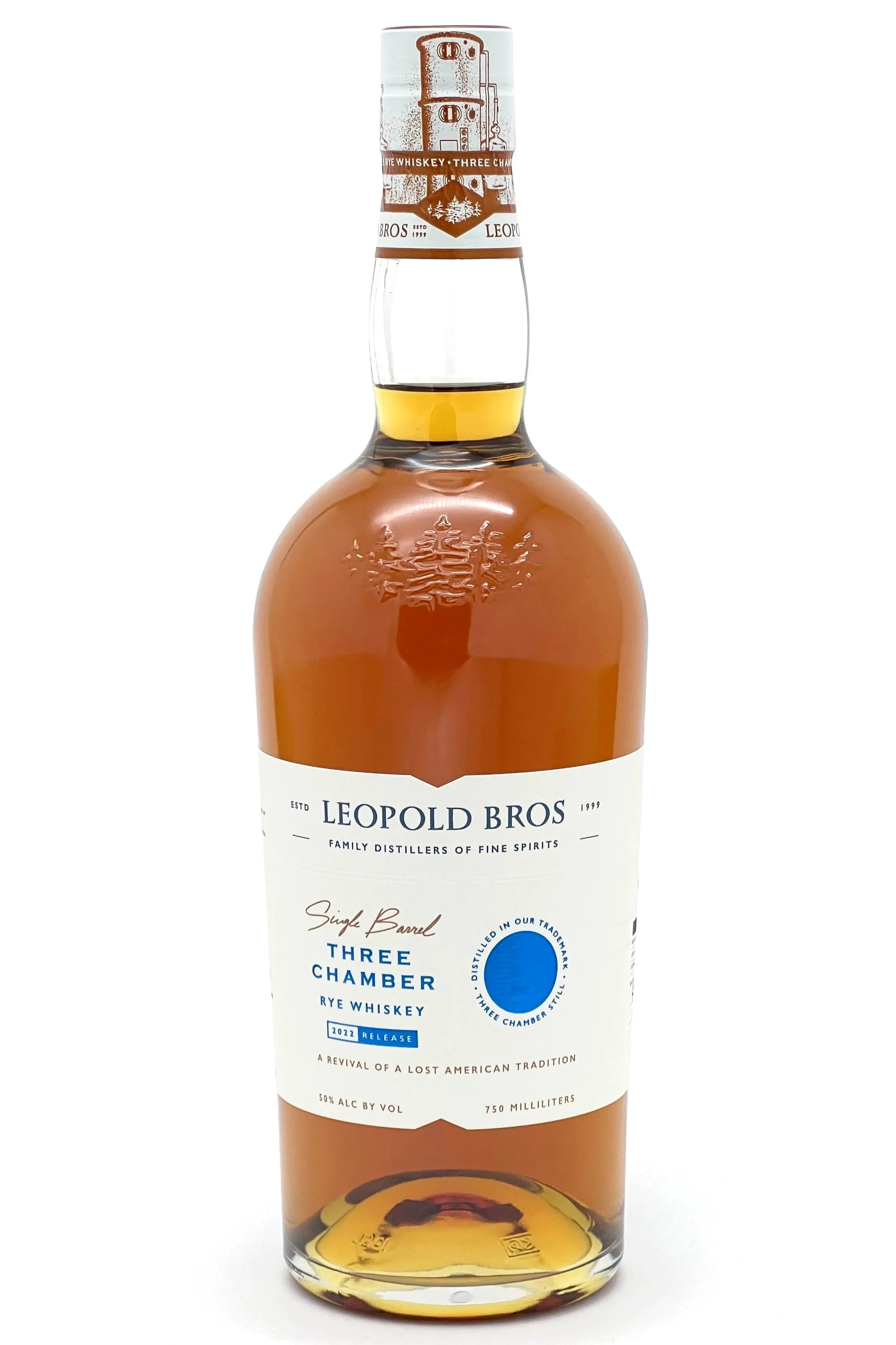 Buy Leopold Bros Three Chamber Rye 2022 Release® Online | Rye Whiskey ...