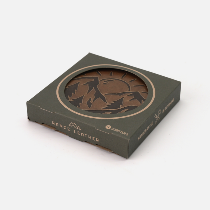 Vintage Sunrise Coasters
