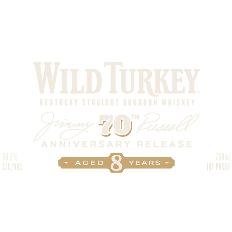 Wild Turkey Jimmy Russell 70th Anniversary Release - Main Street Liquor