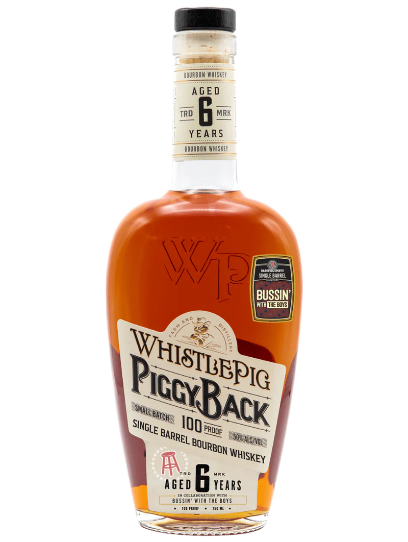 WhistlePig PiggyBack Barstool Barrel: Bussin&