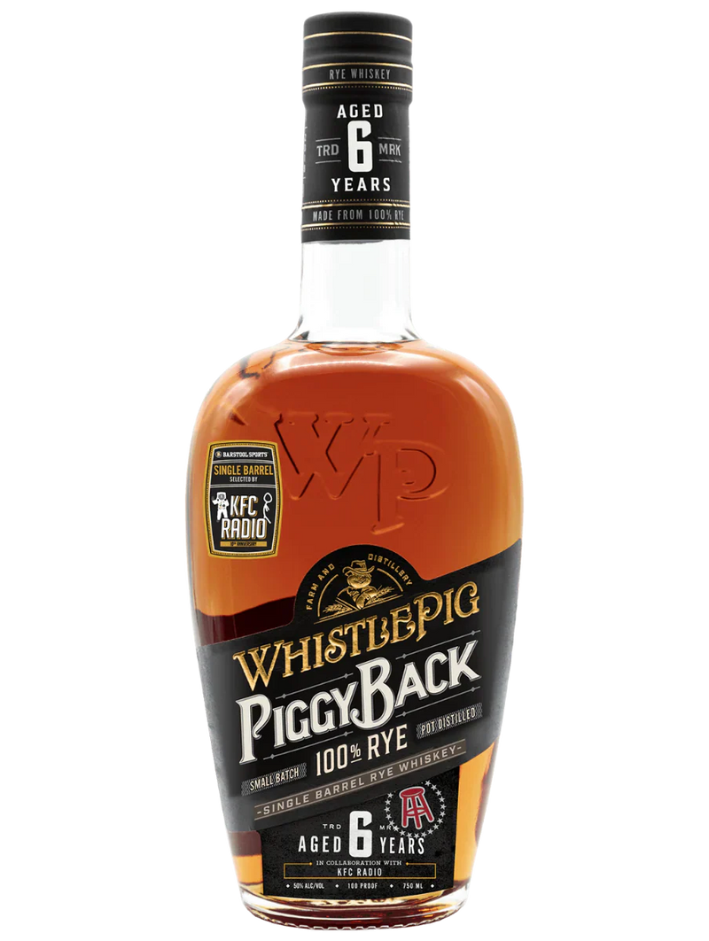 WhistlePig PiggyBack Barstool Barrel: KFC Radio
